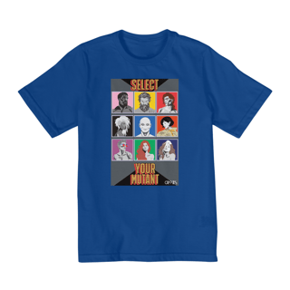 Nome do produto Camiseta Infantil Select Your Mutant