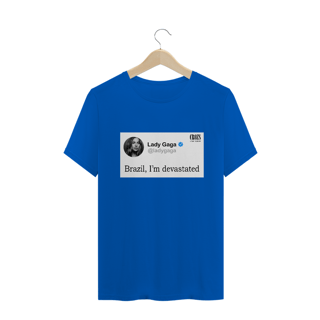 Nome do produto Camiseta Brazil, Im Devastated