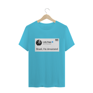 Nome do produto Camiseta Brazil, Im Devastated
