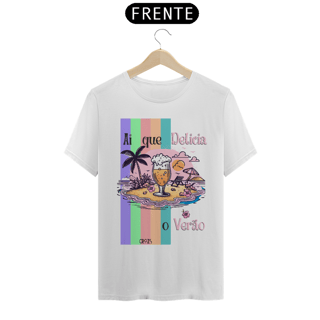 Nome do produto Camiseta Ai que delicia o verão