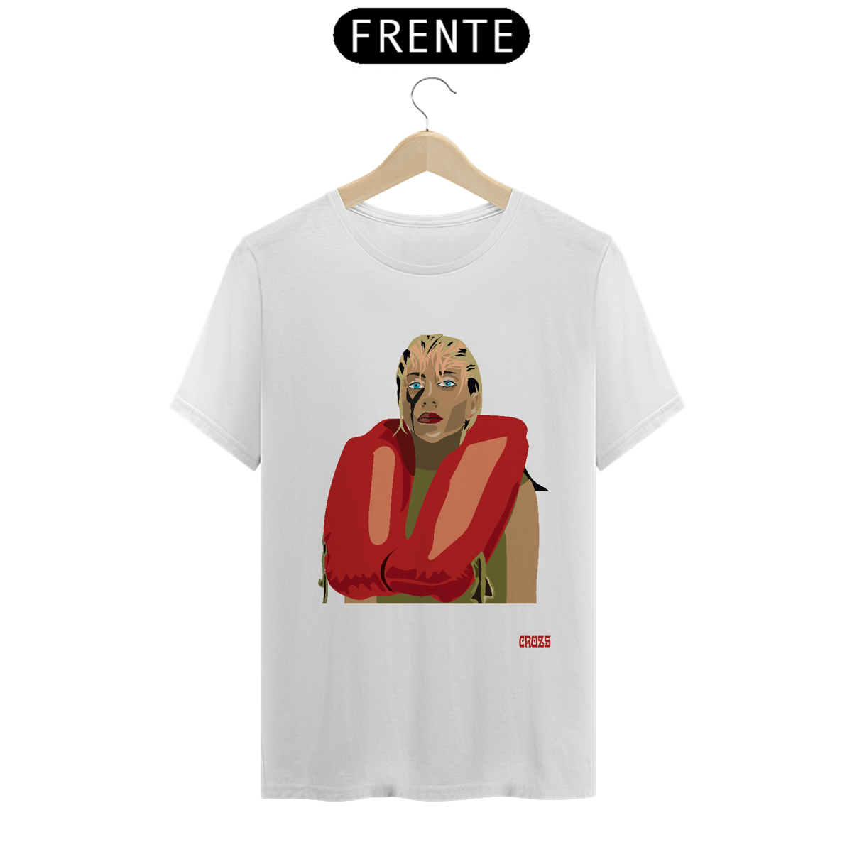Nome do produto: Camiseta Gaga Arlequina