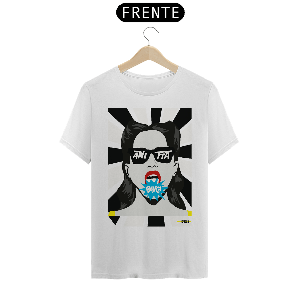 Nome do produto: Camiseta Premium Bang Anitta