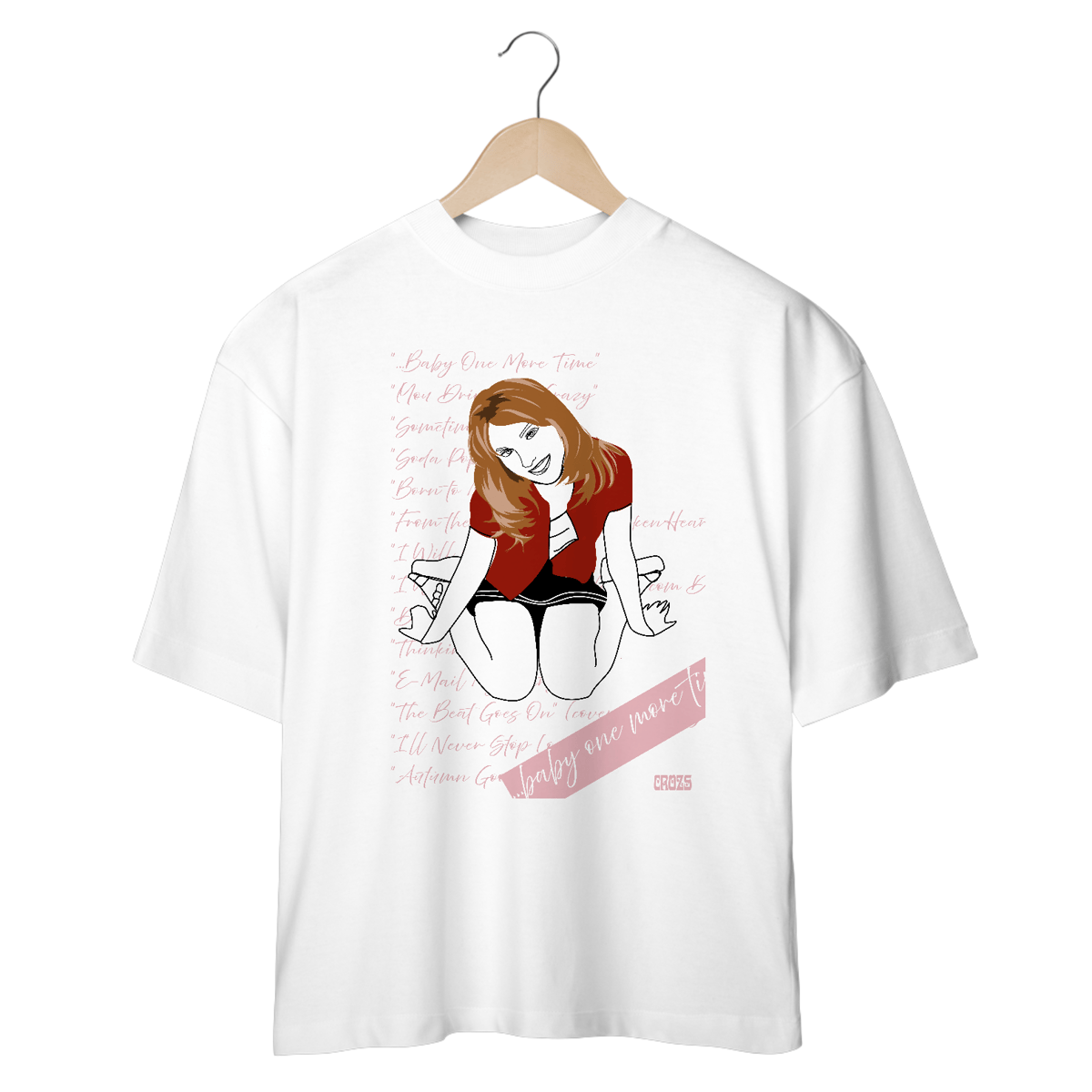 Nome do produto: Oversized Britney Baby one more time 