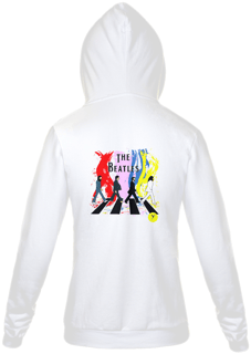 Nome do produto Moletom Com Zíper The Beatles - Abbey Road