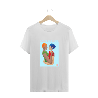 Nome do produto Camiseta Classic Love is Love