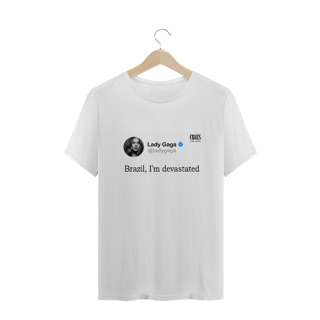 Nome do produto Camiseta Brazil, Im Devastated