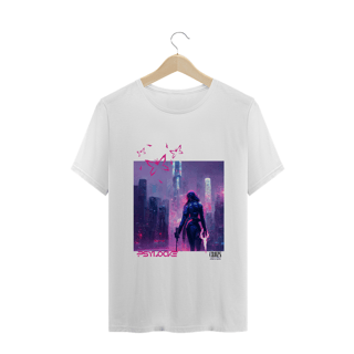 Nome do produto Camiseta Psylocke Cyberpunk