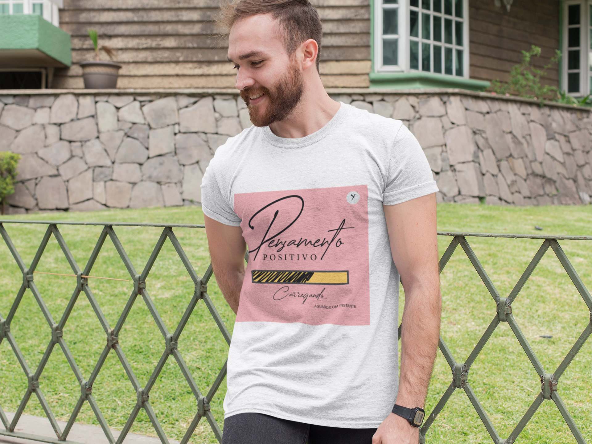 Camiseta Pensamento Positivo