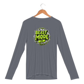 Nome do produto Camiseta Manga Longa Sport Dry UV Beast Mode