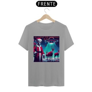 Nome do produto Camiseta All i want for christmas is you