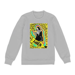 Nome do produto Moletom Fechado Amen