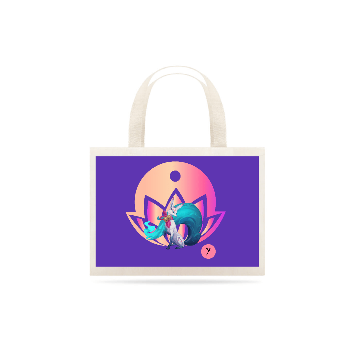 Nome do produto: Eco Bag Raposa Florescer Espiritual