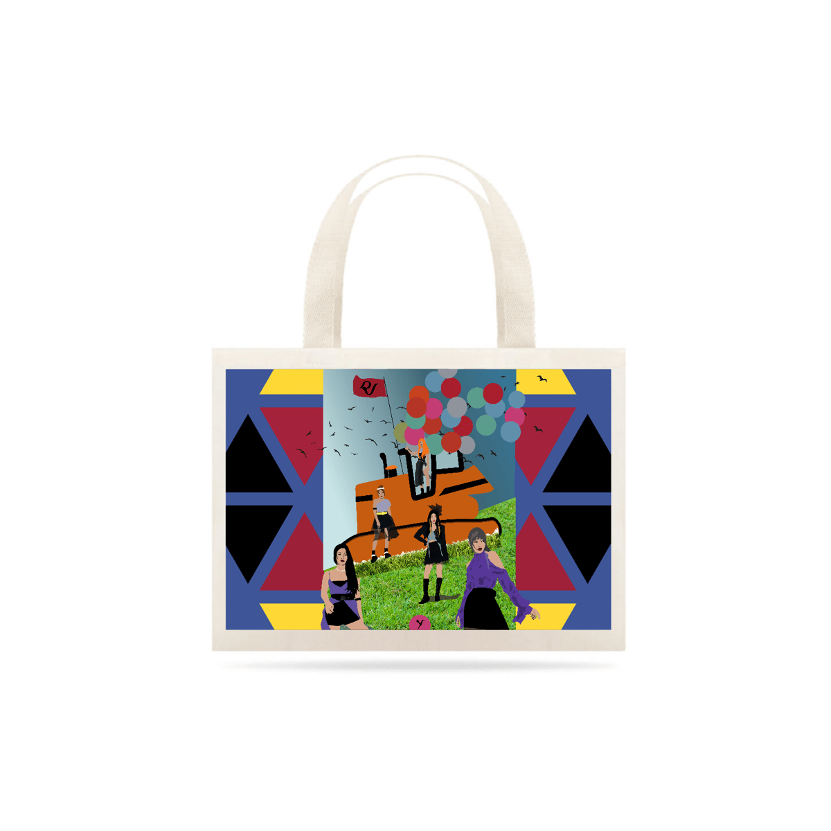 Nome do produto: Eco Bag Red Velvet Queendom