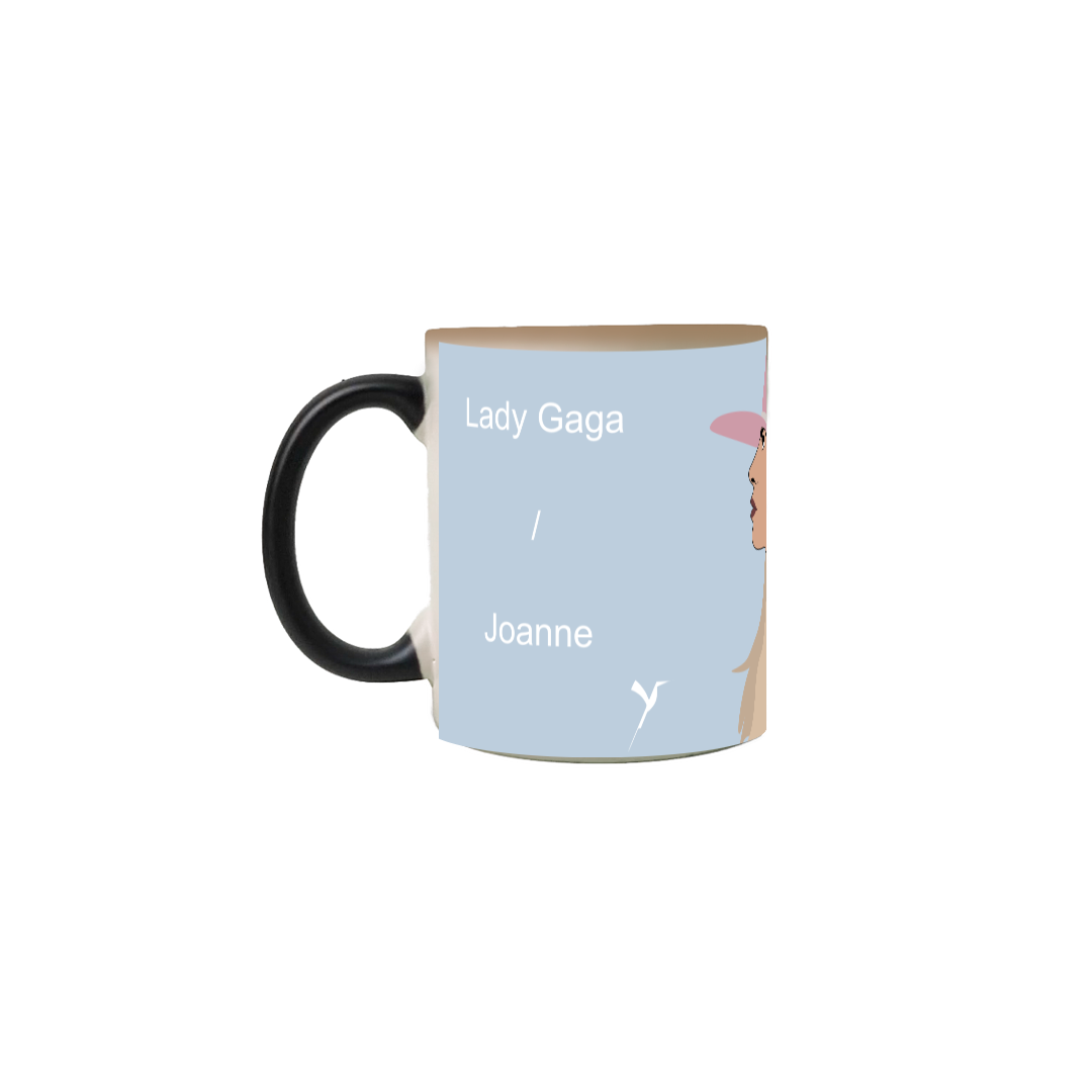 Nome do produto: Caneca Mágica  Gaga - Joanne