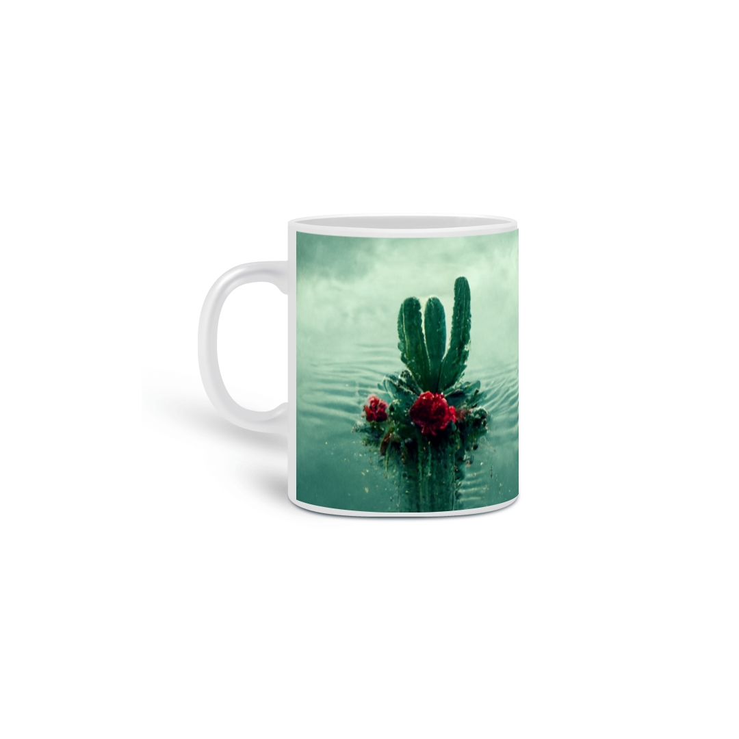 Caneca Cactos Na Enchente