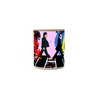 Nome do produto Caneca Mágica The Beatles - Abbey Road