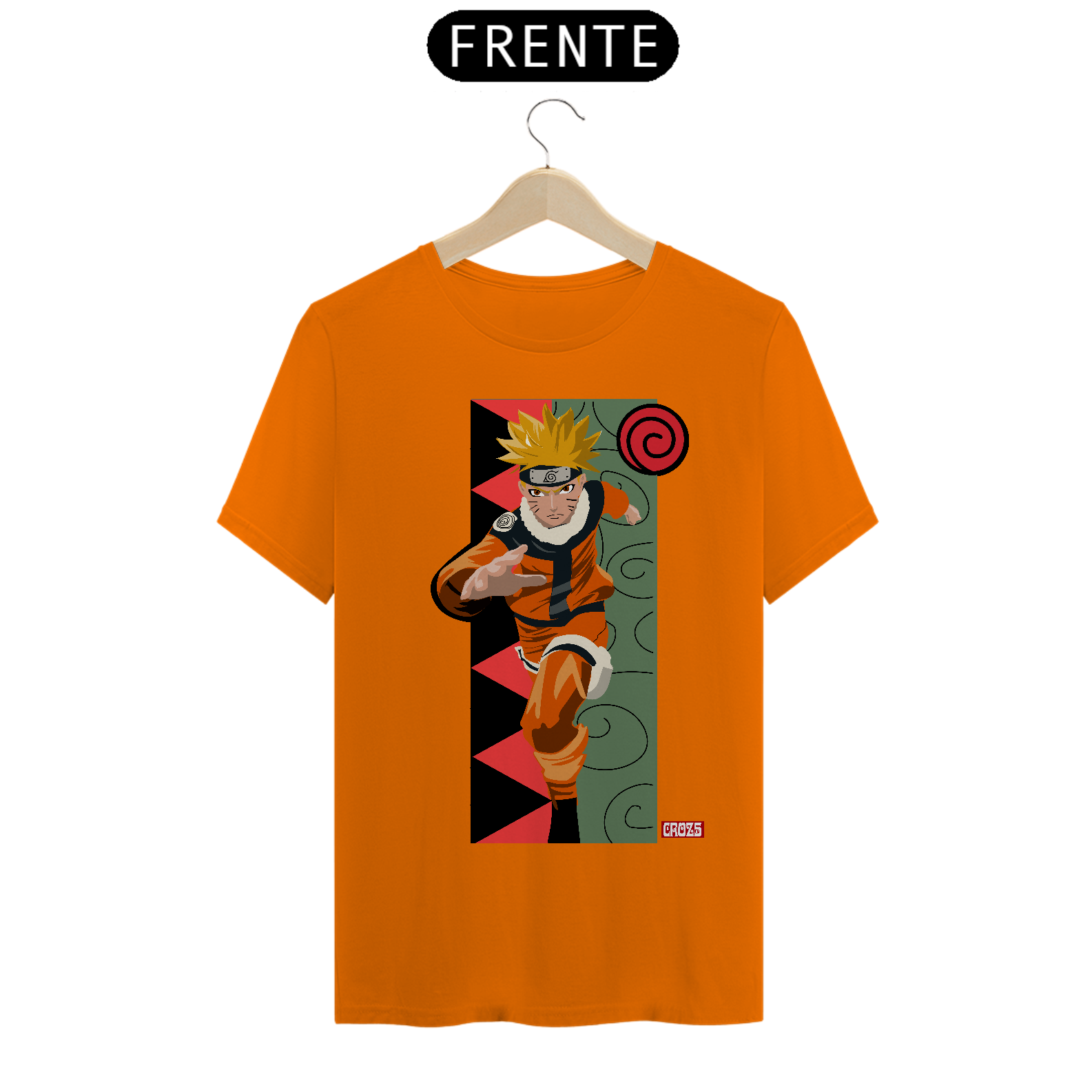 Camiseta Naruto Uzimaki