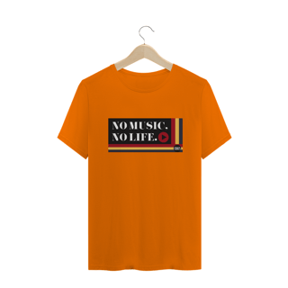 Nome do produto Camiseta No Music, No Life.