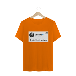 Nome do produto Camiseta Brazil, Im Devastated