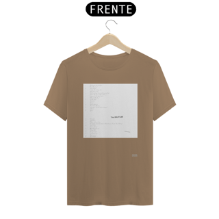Nome do produto Camiseta Premium The White Album