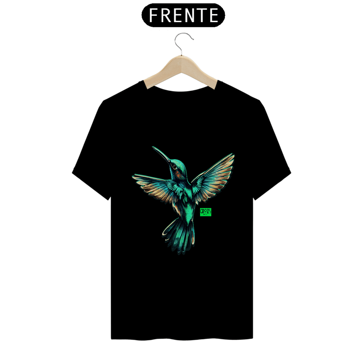 Nome do produto: Camiseta Beija-Flor