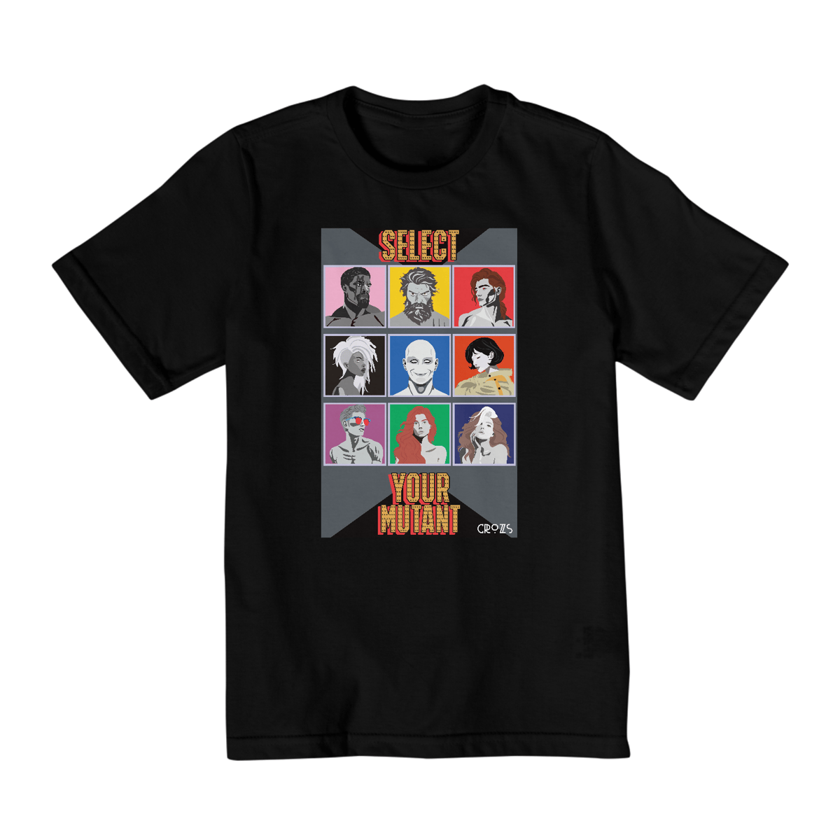 Nome do produto: Camiseta Infantil Select Your Mutant