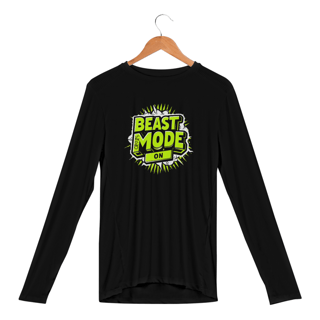 Nome do produto Camiseta Manga Longa Sport Dry UV Beast Mode