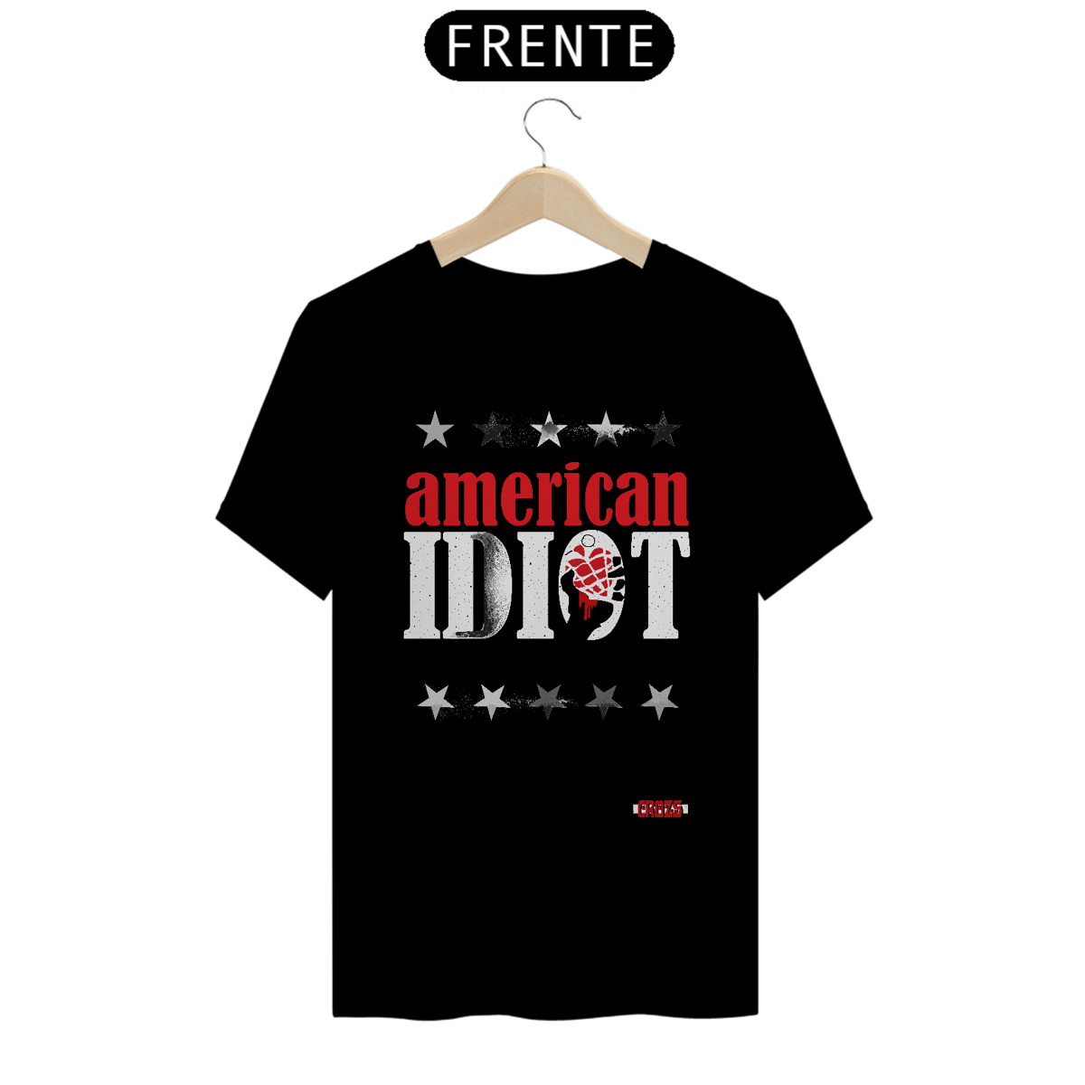 Nome do produto: Camiseta Premium American Idiot Green Day