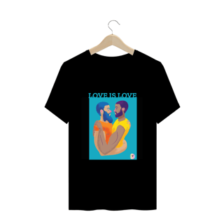 Nome do produto Camiseta Classic Love is Love