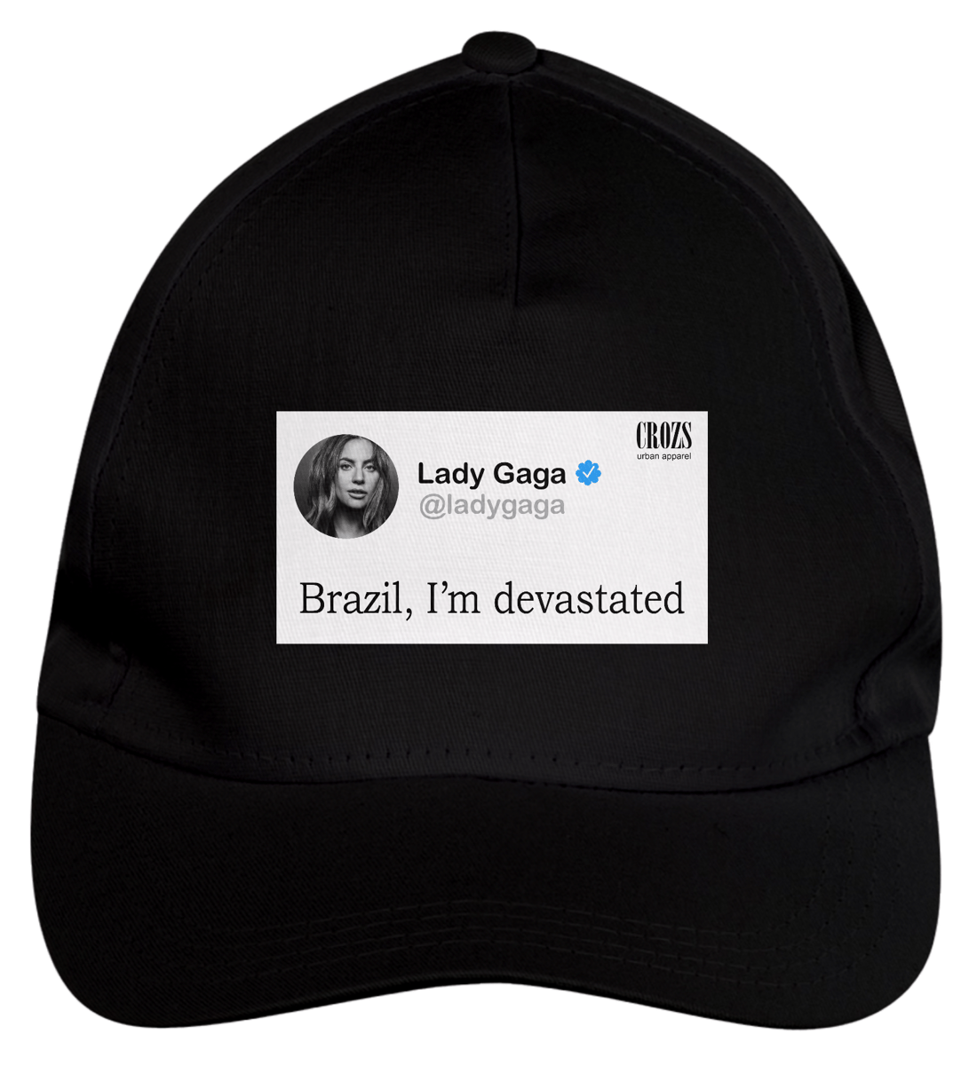 Nome do produto: Boné Brazil, Im Devastated
