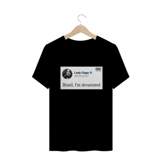 Nome do produto Camiseta Brazil, Im Devastated