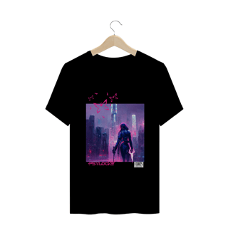Nome do produto Camiseta Psylocke Cyberpunk