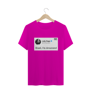 Nome do produto Camiseta Brazil, Im Devastated