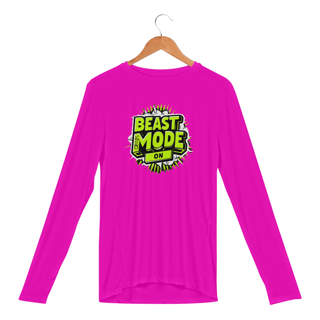 Nome do produto Camiseta Manga Longa Sport Dry UV Beast Mode