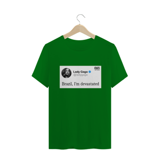 Nome do produto Camiseta Brazil, Im Devastated
