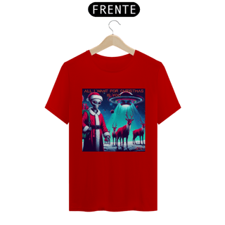 Nome do produto Camiseta All i want for christmas is you