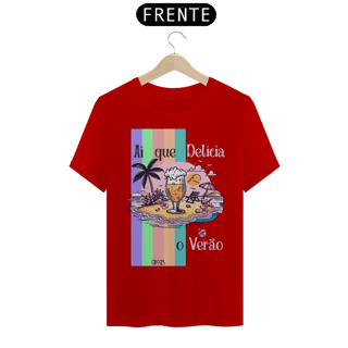 Nome do produto Camiseta Ai que delicia o verão