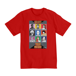 Nome do produto Camiseta Infantil Select Your Mutant