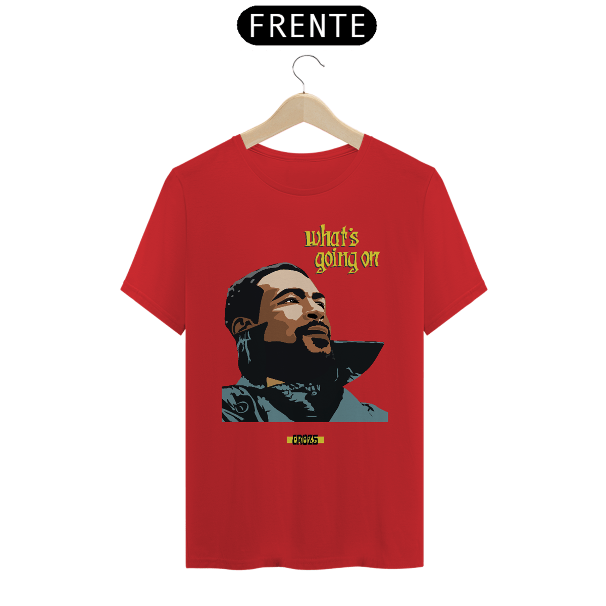 Nome do produto: Camiseta Premium Marvin Gaye Whats Goin On