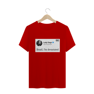 Nome do produto Camiseta Brazil, Im Devastated