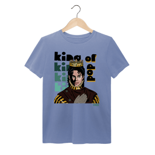 Nome do produto Camiseta Estonada King Of Pop Michael Jackson