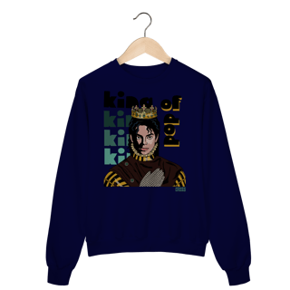 Nome do produto Moletom King Of Pop Michael Jackson