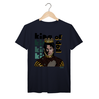 Nome do produto Camiseta King Of Pop Michael Jackson