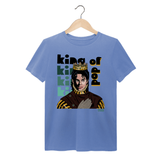 Nome do produto Camiseta Estonada King Of Pop Michael Jackson