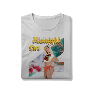 Nome do produto Camiseta Premium Midnight Sun Zara Larsson