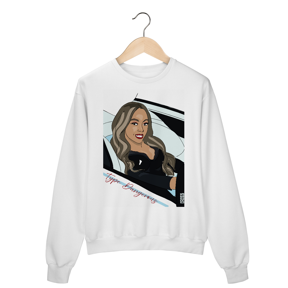 Nome do produto: Moletom Mariah Carey Type Dangerous