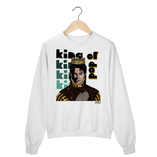 Nome do produto Moletom King Of Pop Michael Jackson