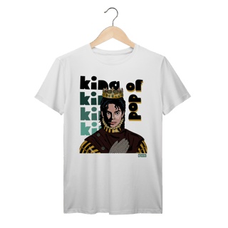 Nome do produto Camiseta King Of Pop Michael Jackson
