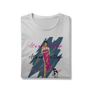 Nome do produto Camiseta Premium Its Not That Deep Demi Lovato
