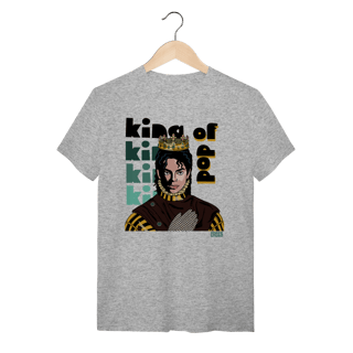 Nome do produto Camiseta Quality King Of Pop Michael Jackson